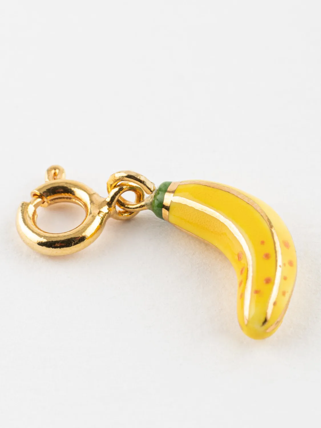 Nach Bijoux Banane charms porcelaine Mix and Match 1,3 cm
