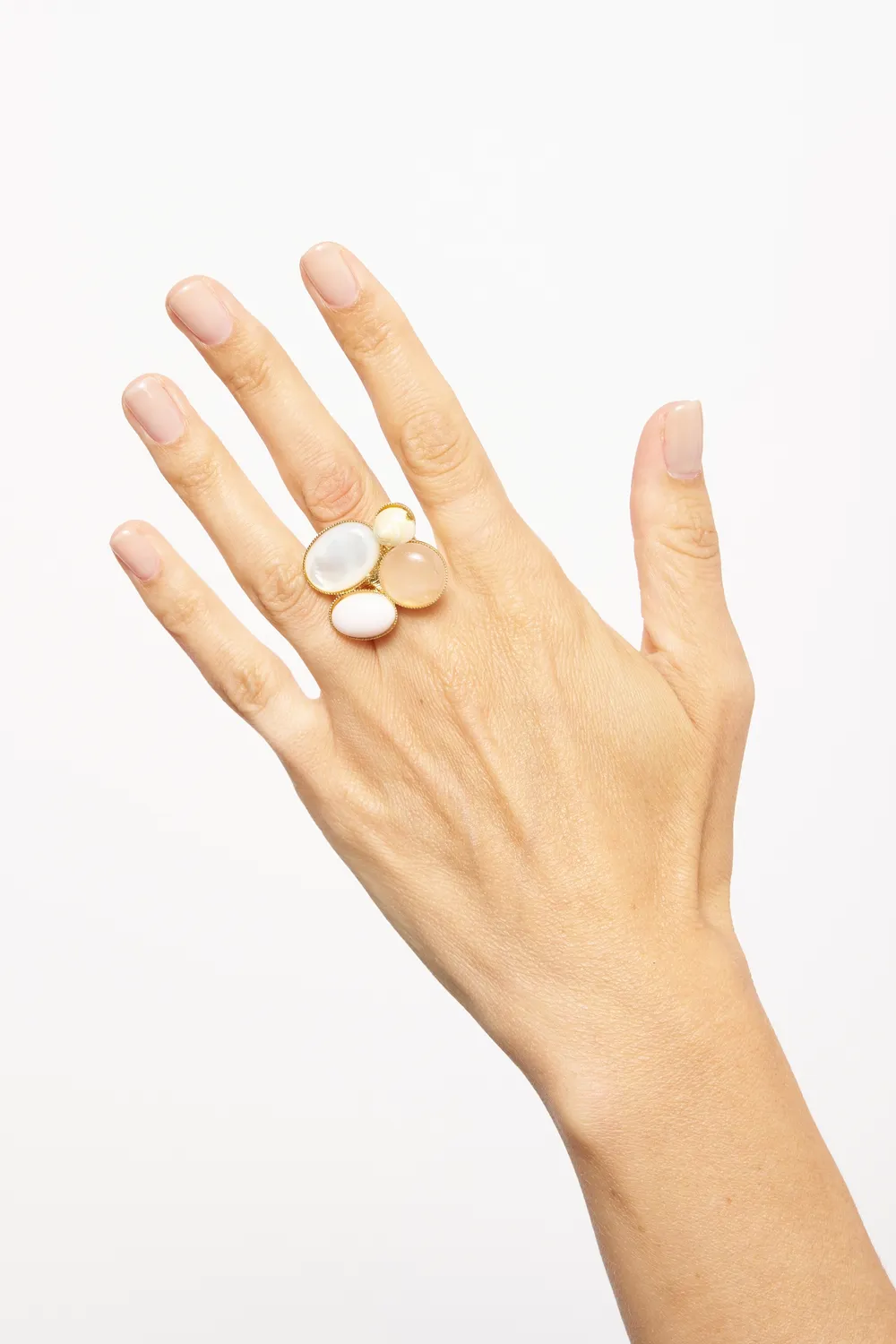 Philippe Ferrandis Corfou bague ajustable médaillon