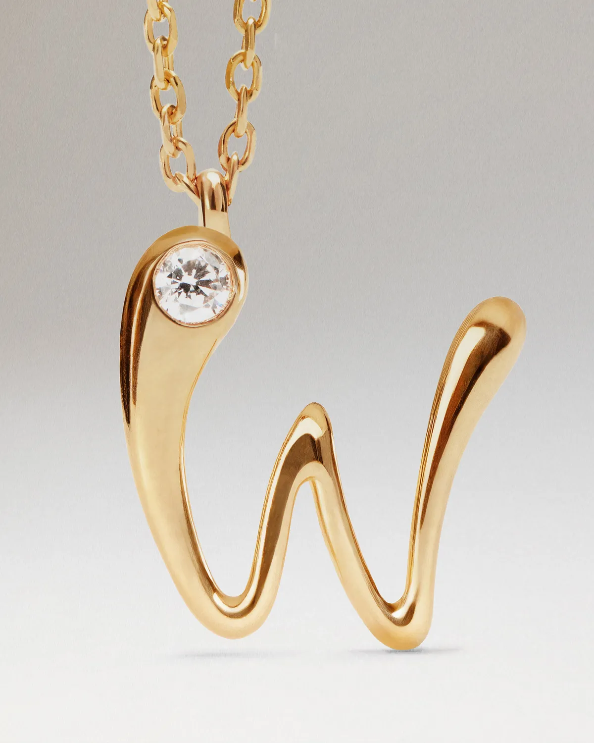 PDPAOLA W collier initiale dorée lettre