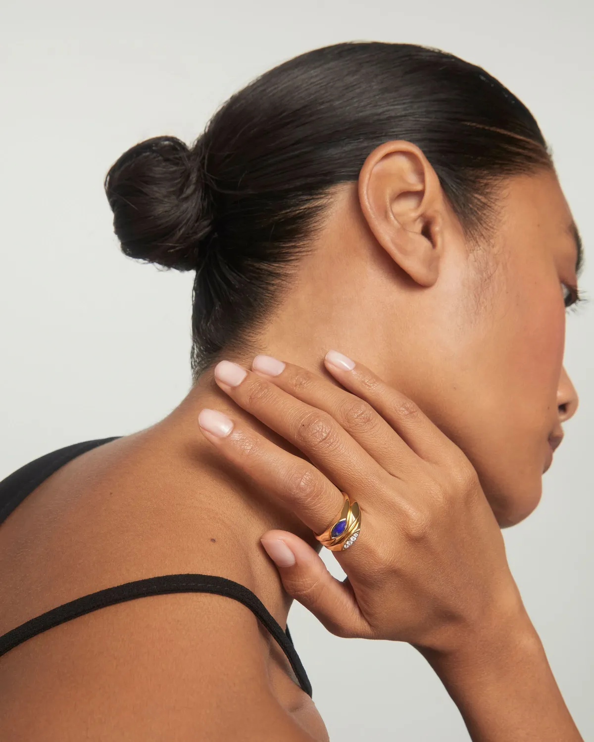 PDPAOLA Gala bague argent zirconia blanc