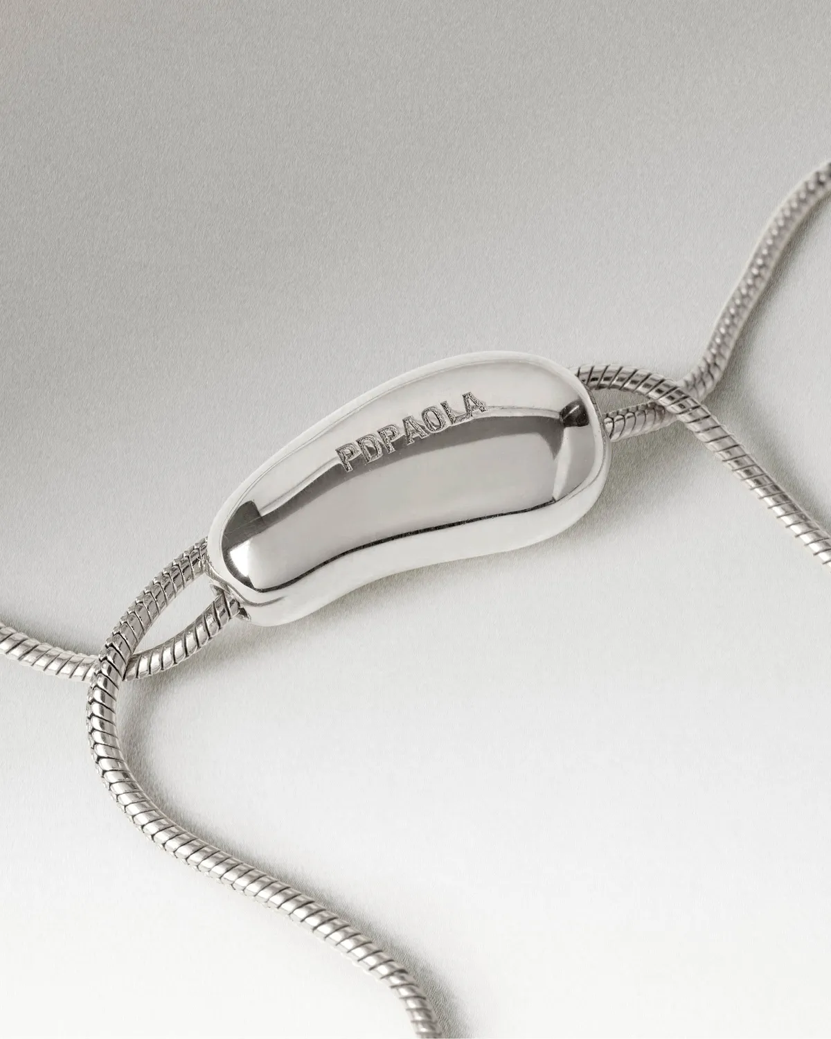 PDPAOLA Rodeo bracelet coulissant argent 25 cm