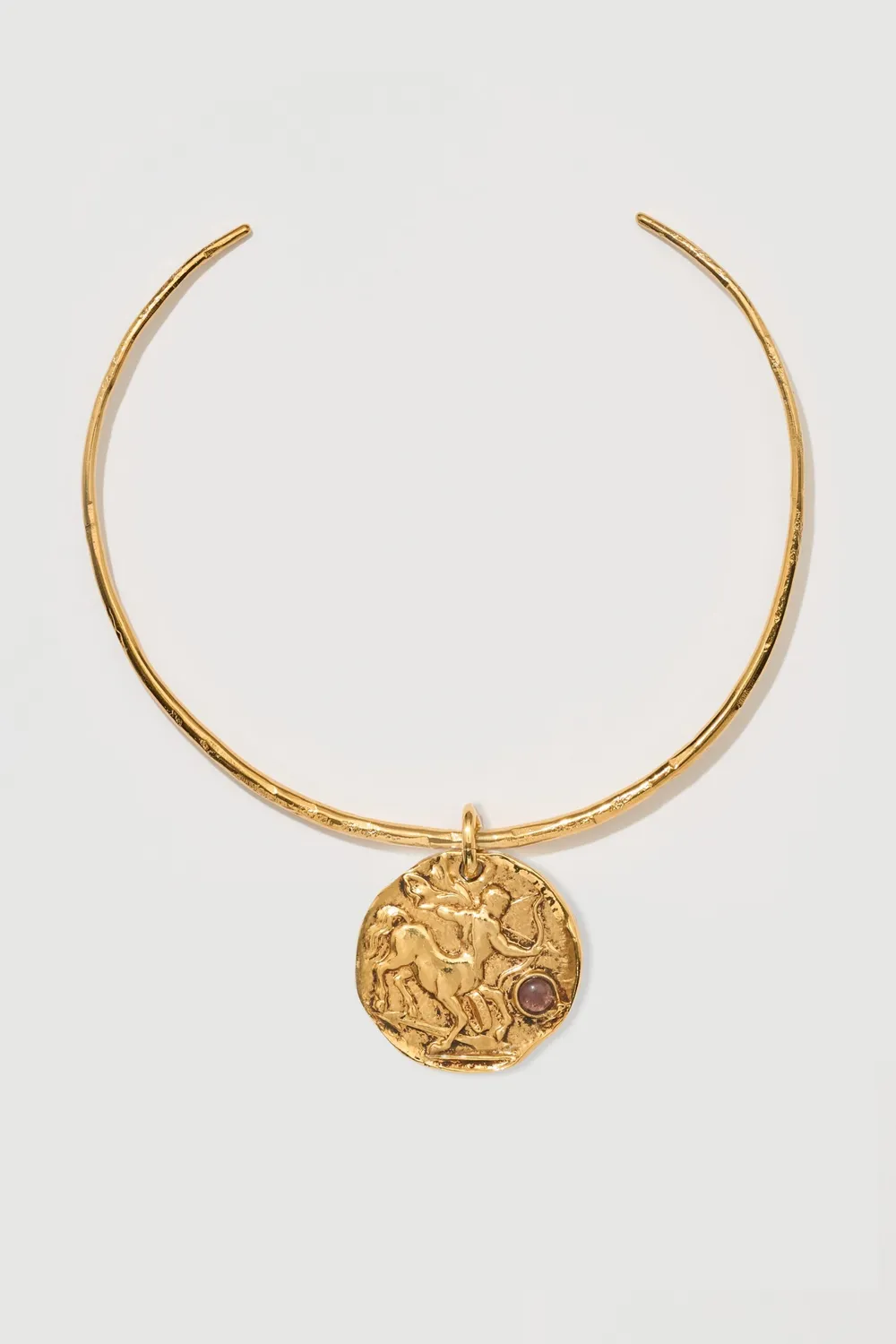 Philippe Ferrandis Astrochic Collier Torque Médaille Zodiaque
