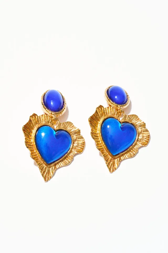 Philippe Ferrandis Break My Heart boucles clips 7 cm couleur