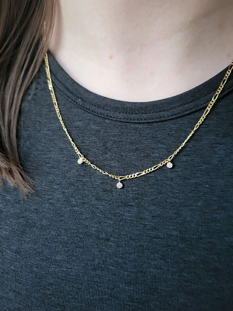 Astrid & Miyu Soho Chain collier chaîne or massif