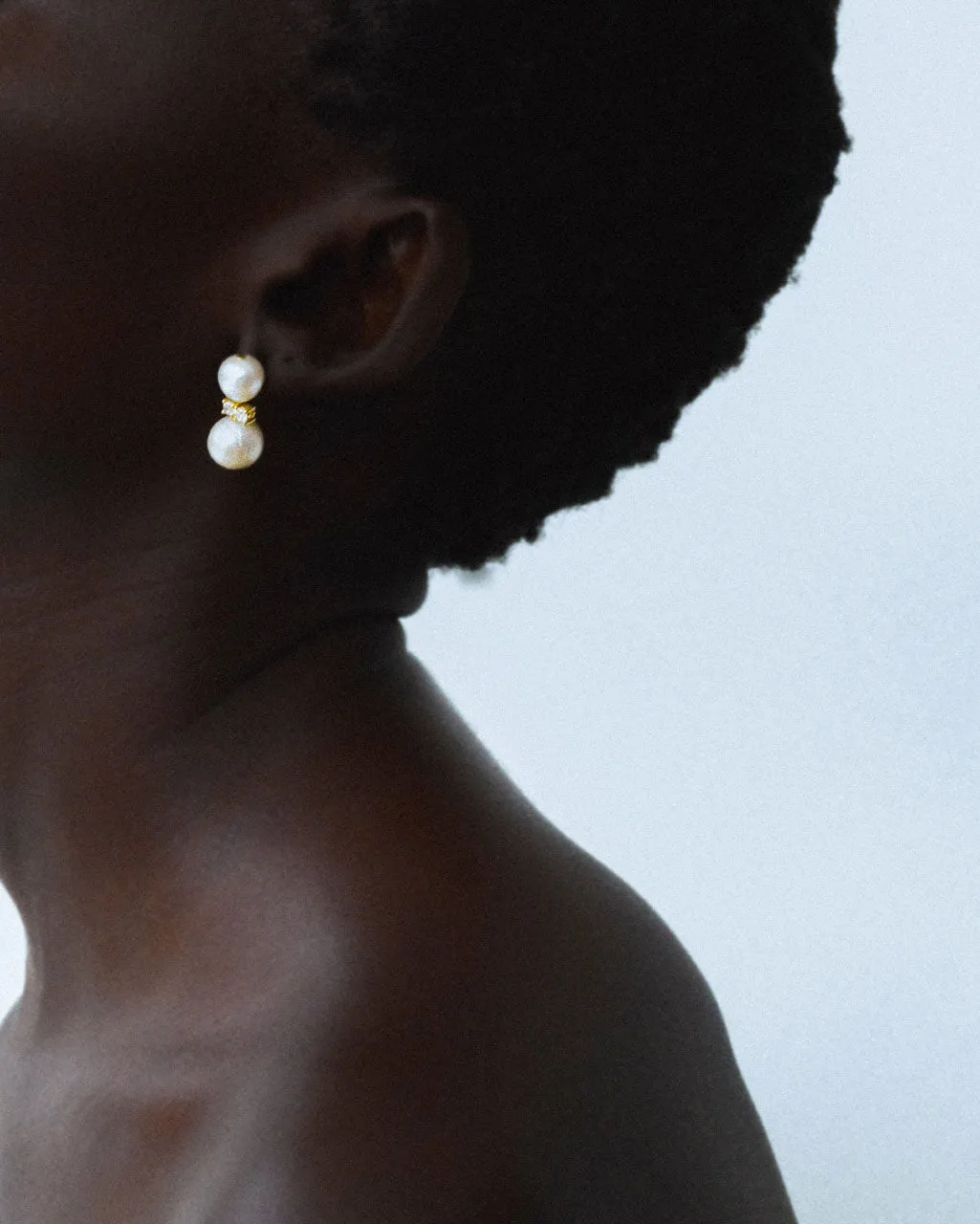 Completedworks Time Waits for No One boucles d'oreilles perles vermeil