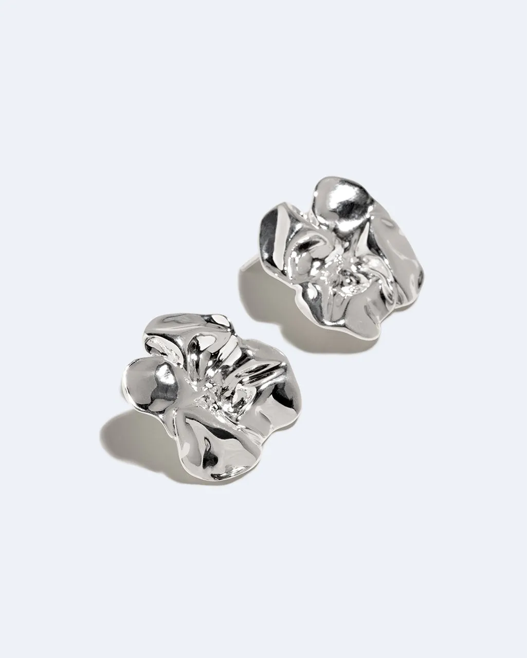 Completedworks Poppy boucles d’oreilles argent recyclé