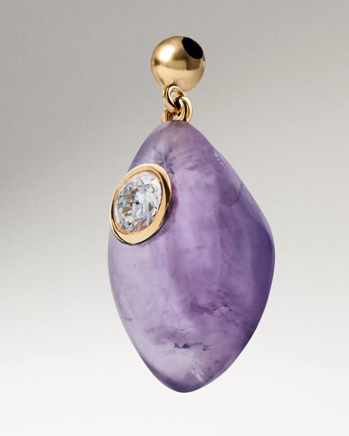 PDPAOLA Balance Amethyst charm breloque améthyste