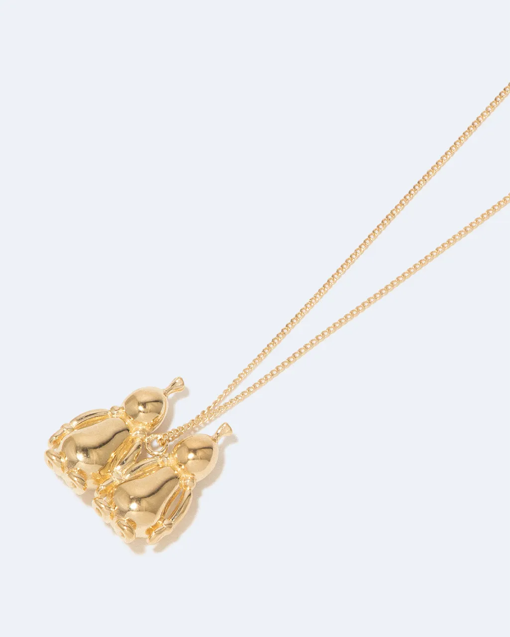 Completedworks Classicworks Gemini pendentif plaqué or