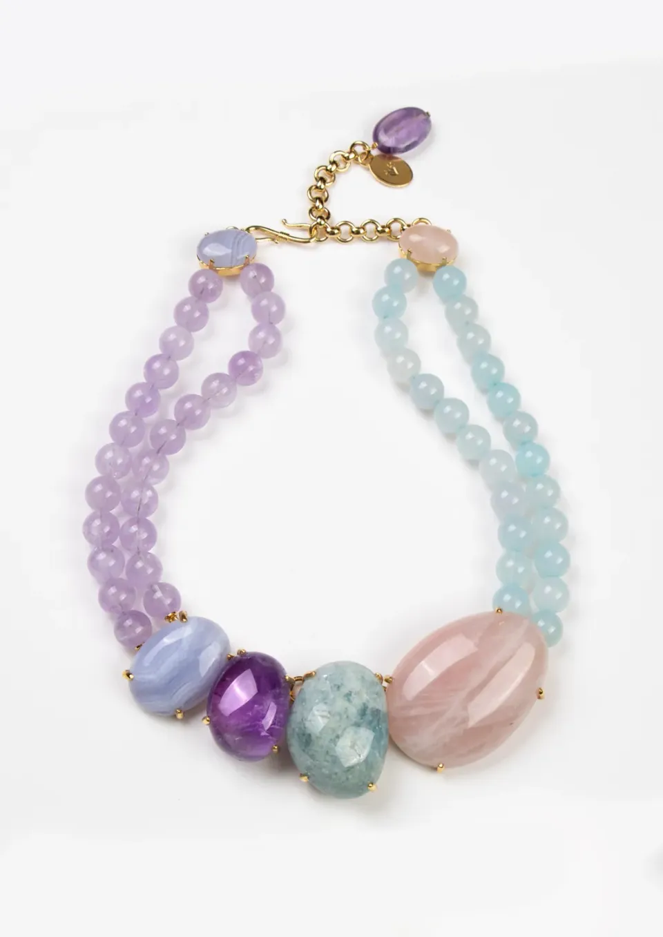 Philippe Ferrandis Pièces Uniques collier aigue-marine unique