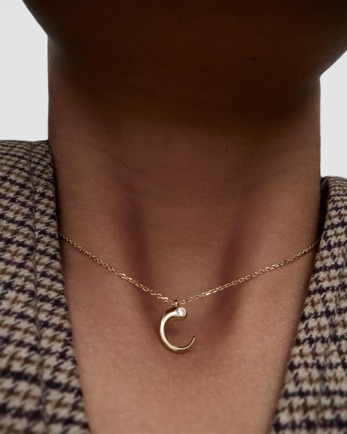 PDPAOLA Initiale C collier lettre doré 40-50 cm