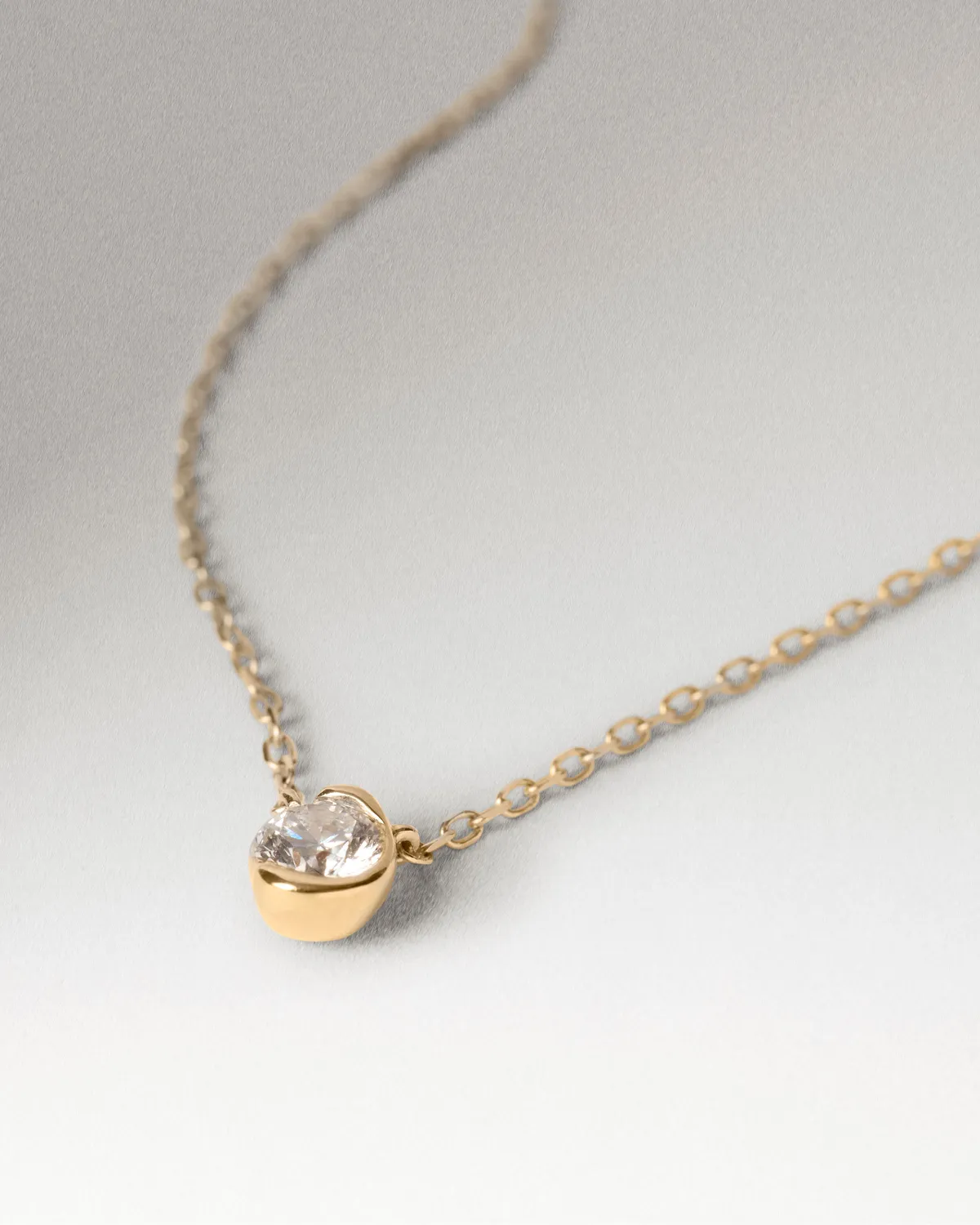PDPAOLA Fine Delia collier or 18 carats diamant 0.168 ct