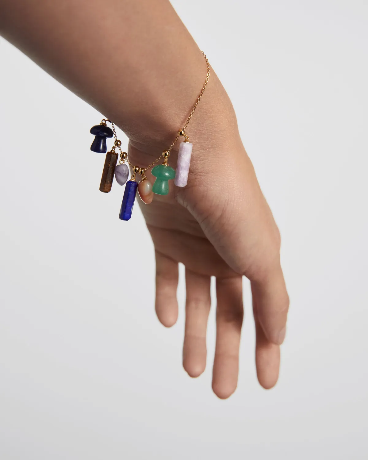 PDPAOLA Lapis Lazuli Charm breloque bleu profond
