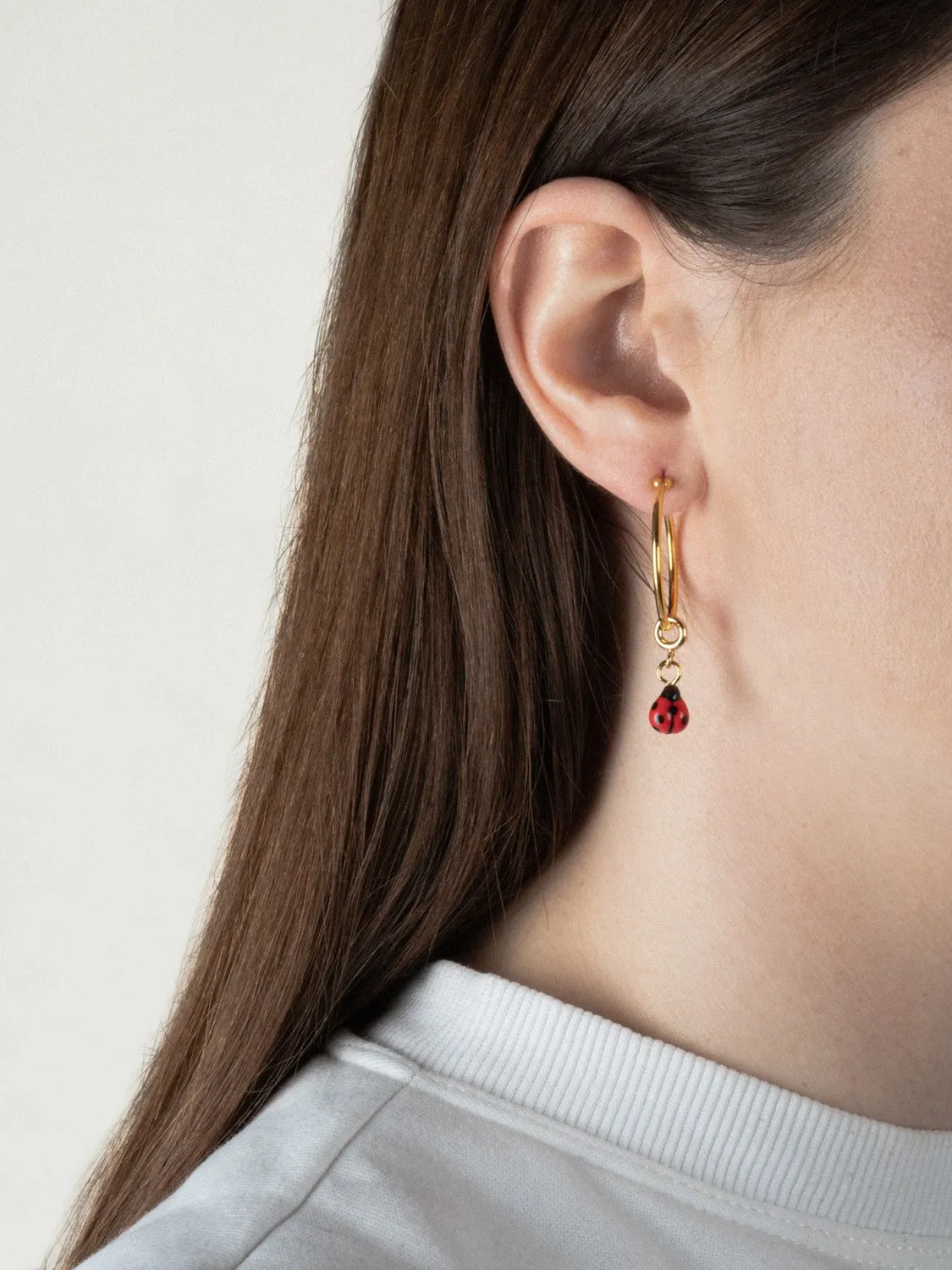 Nach Bijoux coccinelle charm's Mix and Match porcelaine