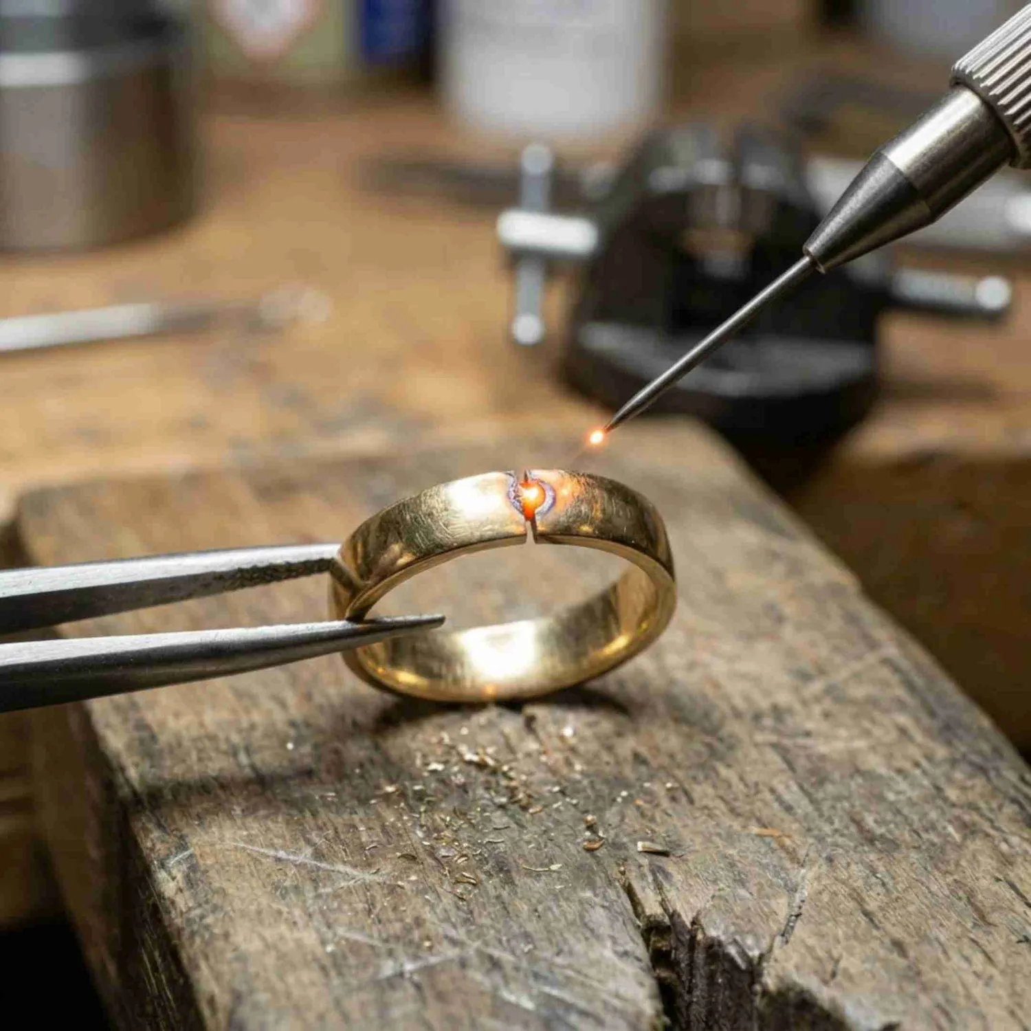 Réparation bague cassée soudure sur devis 24€