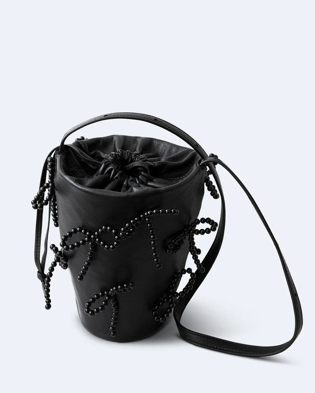 Completedworks G14 sac bandoulière cuir perle noir