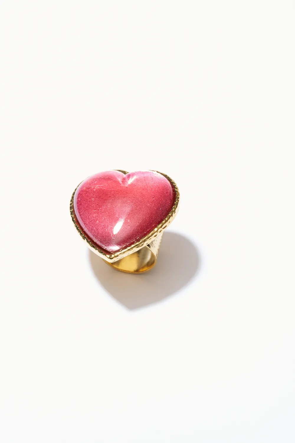 Philippe Ferrandis Break My Heart bague grand cœur réglable