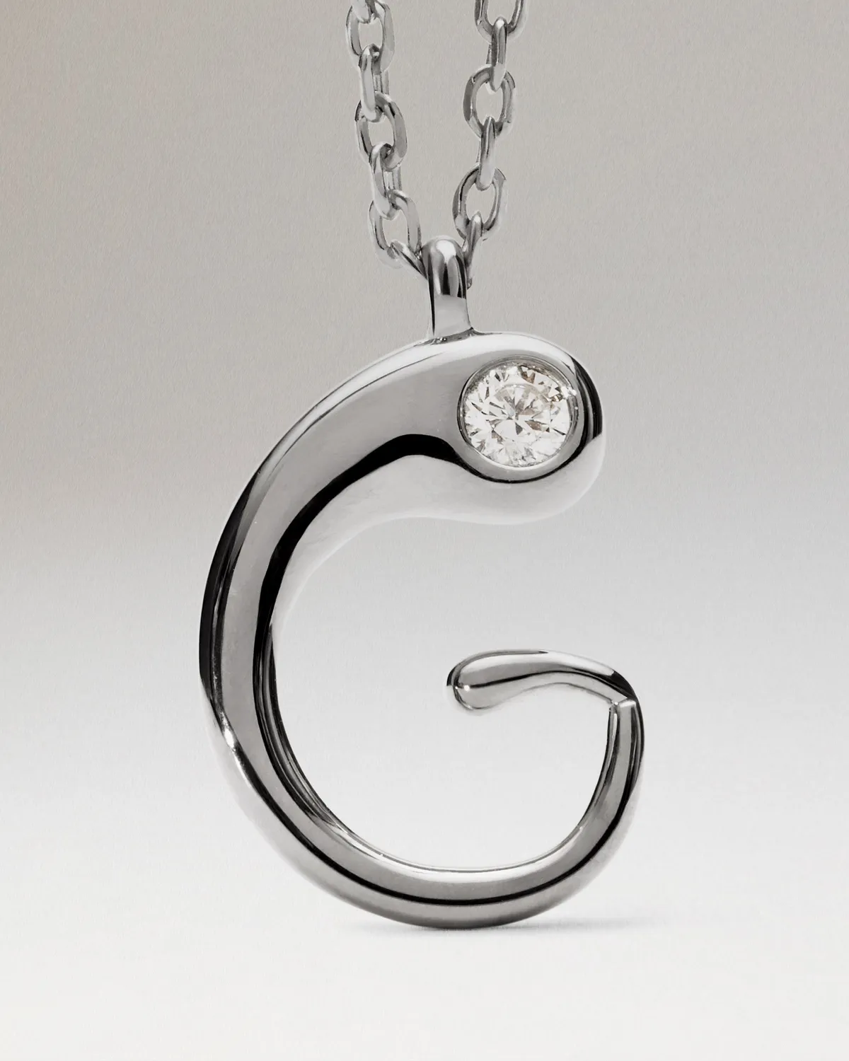 PDPAOLA Initial G collier argent 40-50 cm