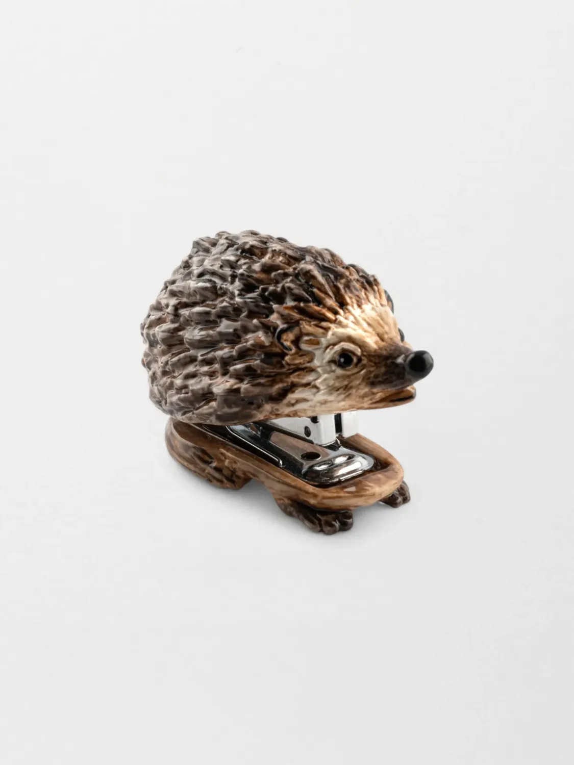 Nach Bijoux agrafeuse hérisson porcelaine artisanale