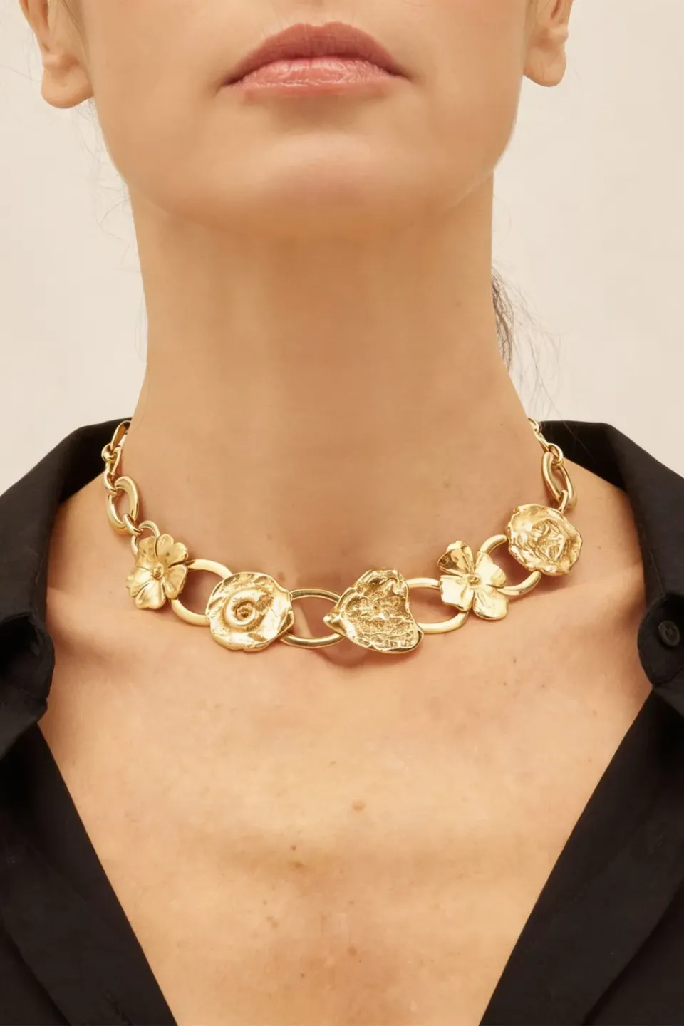 Philippe Ferrandis Essentials collier Paris plaqué or