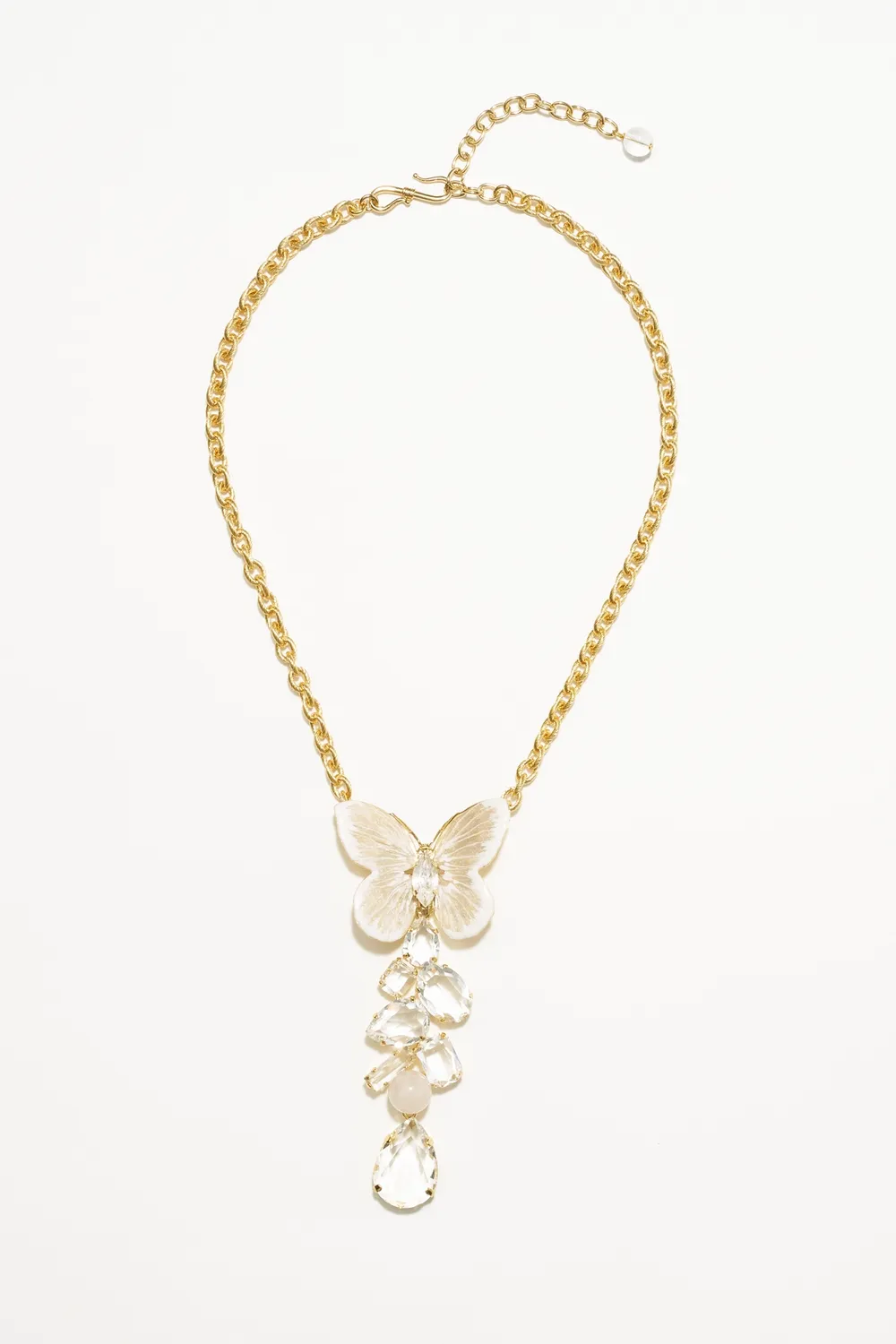 Philippe Ferrandis Fenice collier cravate quartz rose