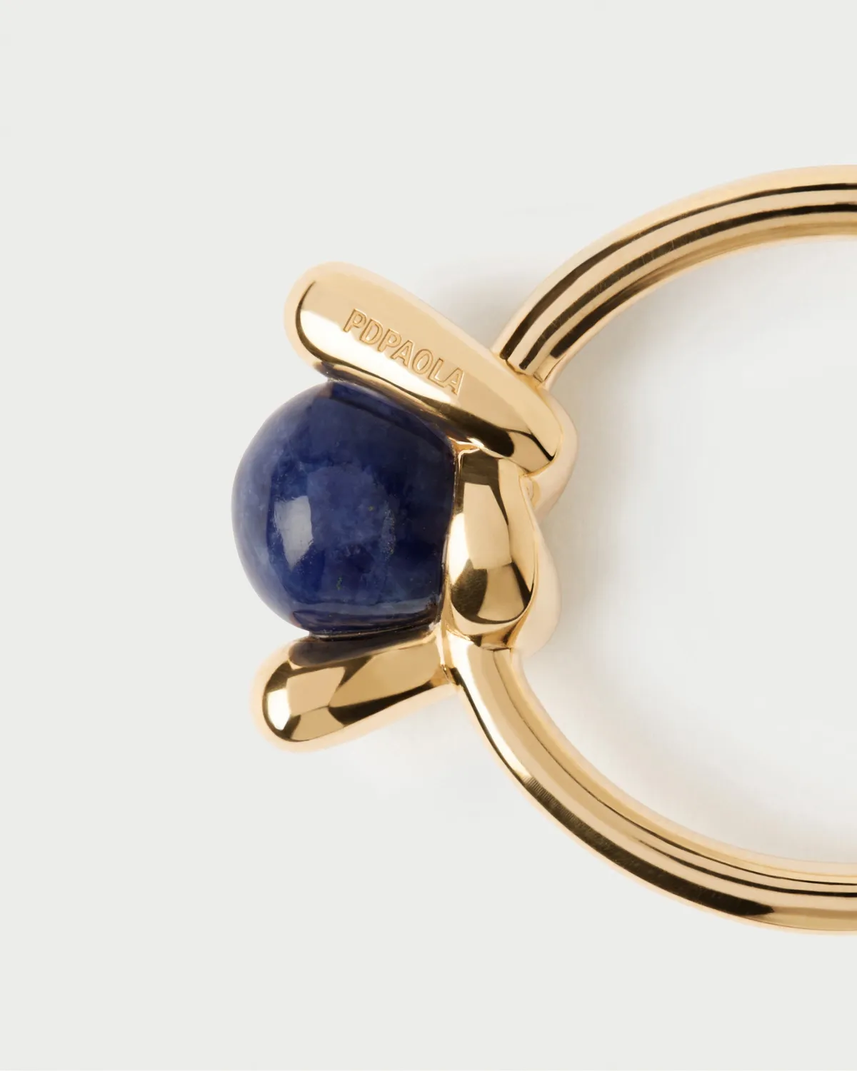 PDPAOLA Nexus bague sodalite bleu nuit