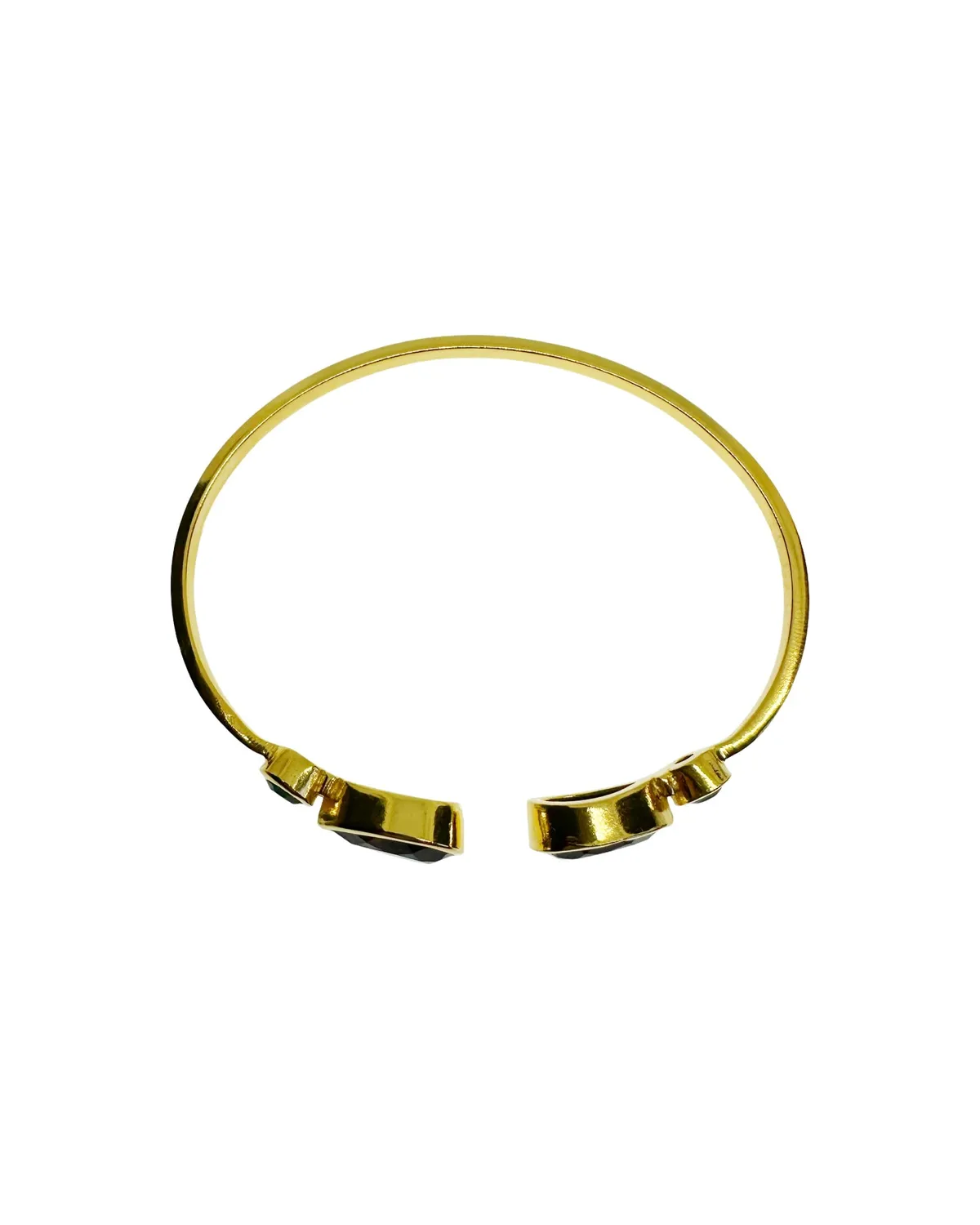 Le Fourbi de Capucine N106 bracelet laiton doré améthyste
