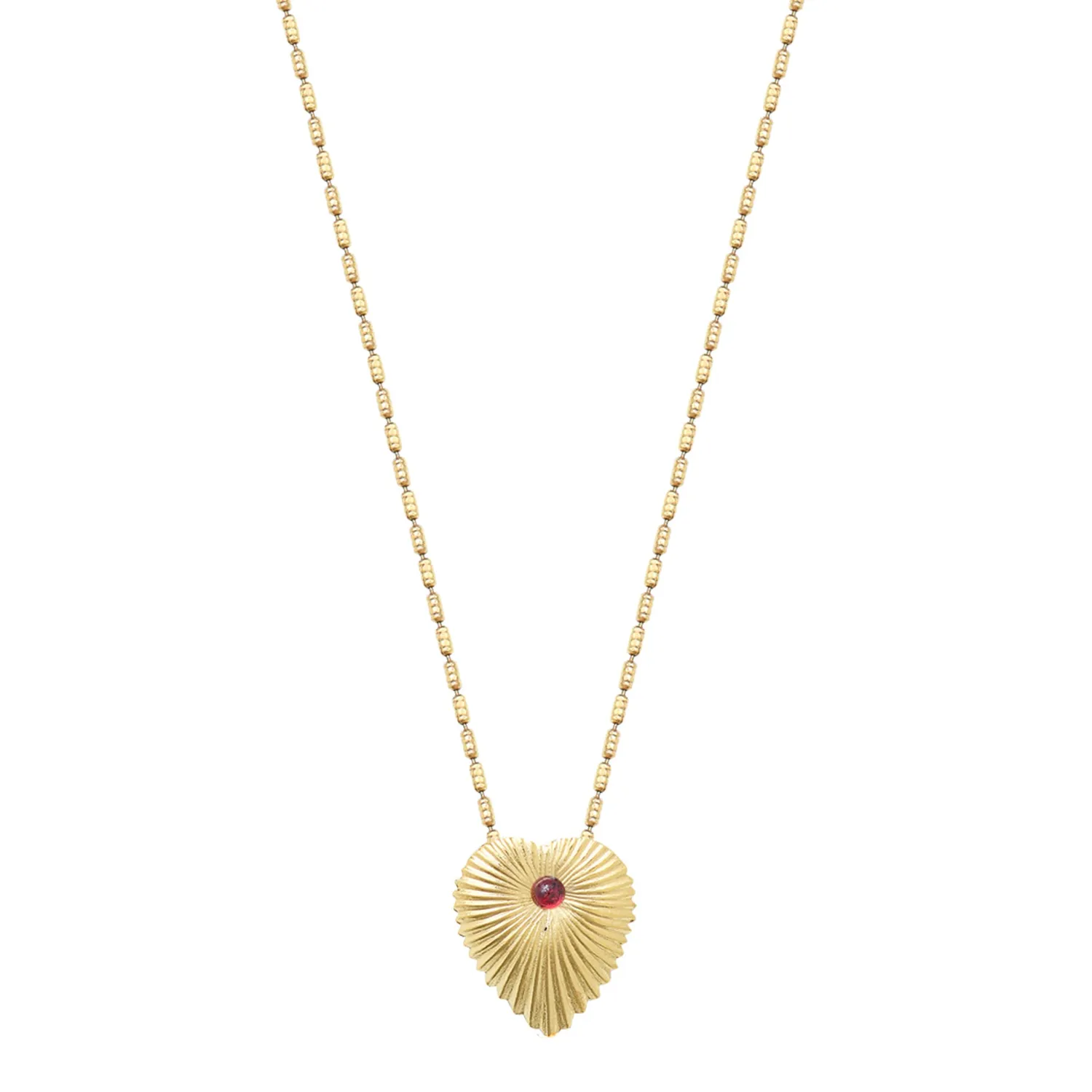 Nao de Paris Venezia collier plaqué or nacre 48 cm