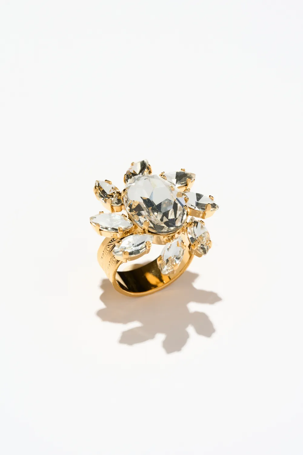 Philippe Ferrandis Paris By Night bague ajustable bleu cristal