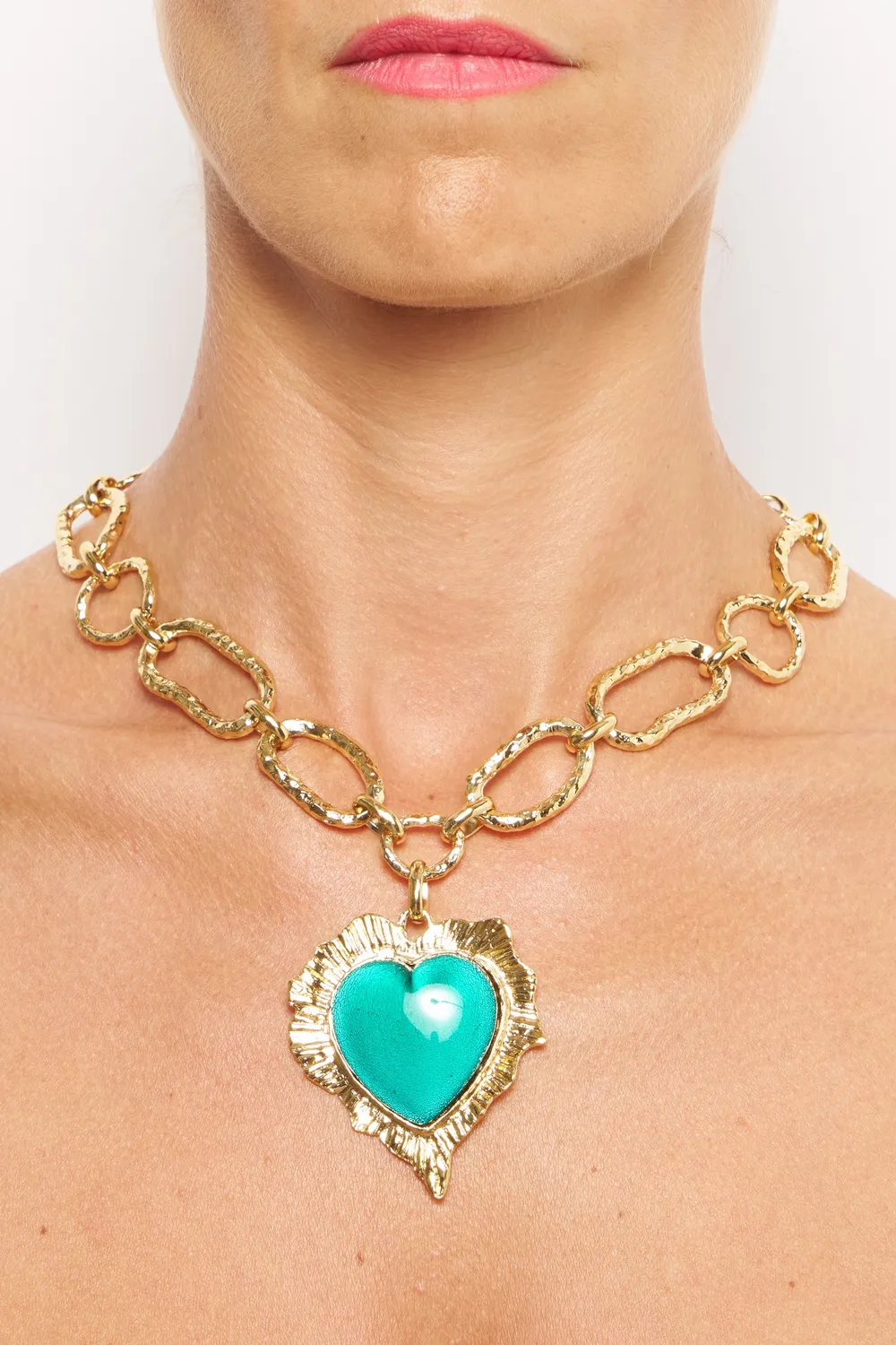 Philippe Ferrandis Break My Heart collier pendentif cœur