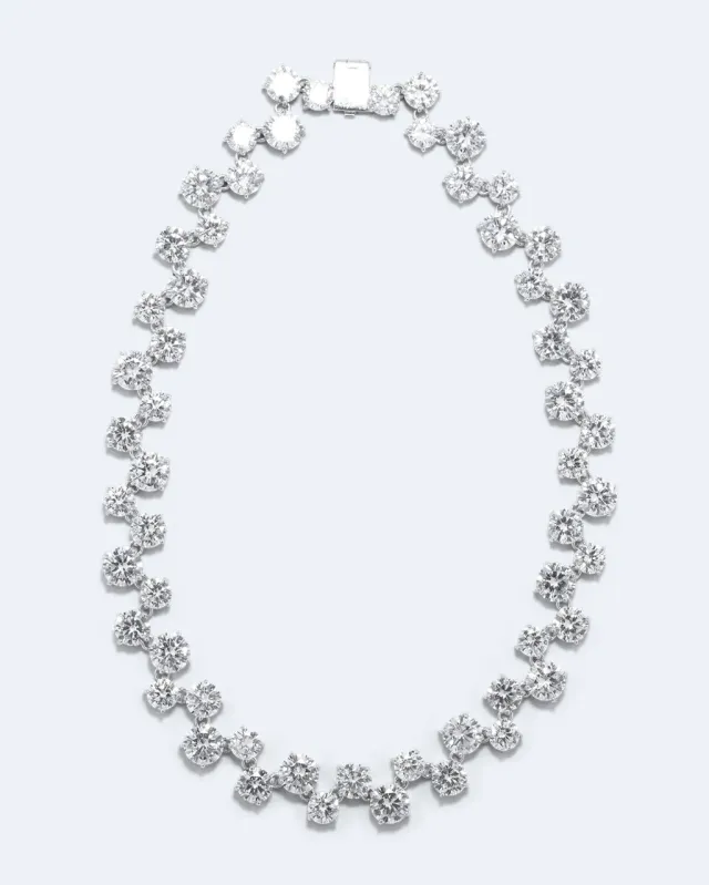 Completedworks Juggernaut collier zircone rhodié