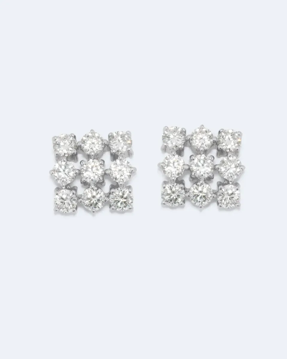 Completedworks Notsobig Juggernaut boucles d’oreilles argent zirconia