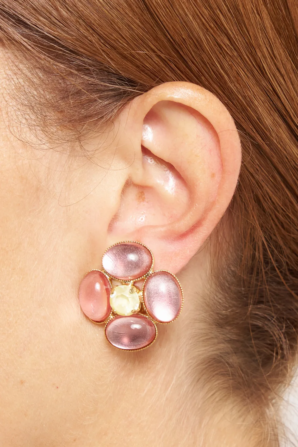 Philippe Ferrandis Sorbet clips boucles d’oreilles
