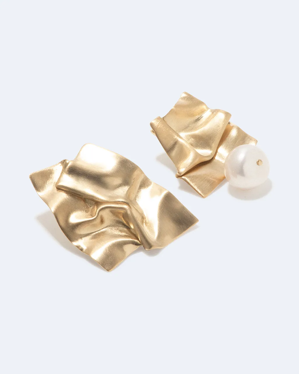 Completedworks Cohesion boucles d'oreilles vermeil perles