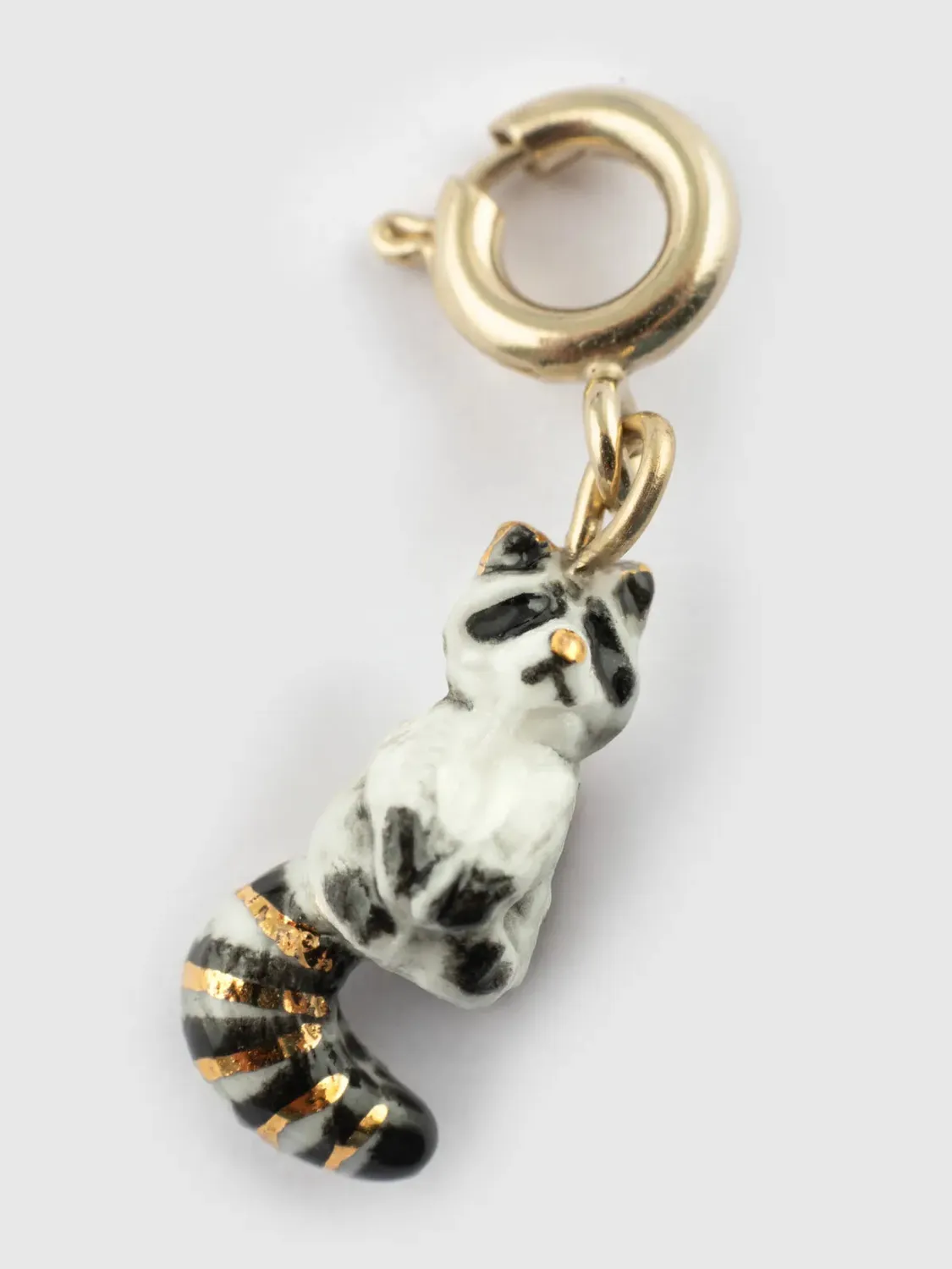 Nach Bijoux Raoul Raton Laveur charms porcelaine Mix Match