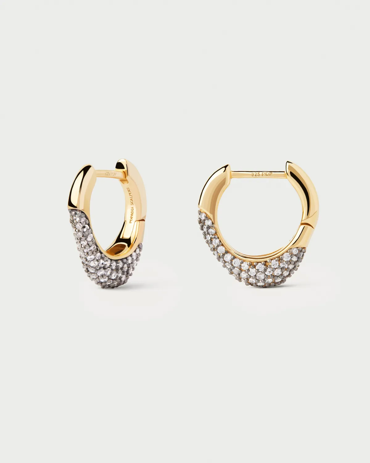 PDPAOLA Duna Pavé créole unitaire zircones 10 mm