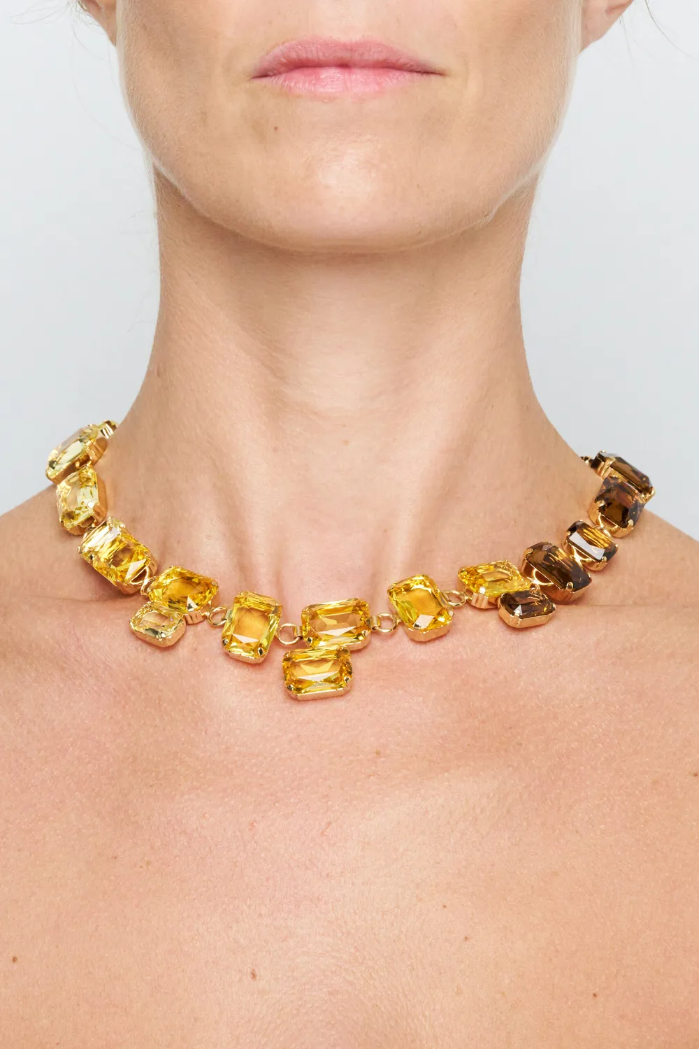 Philippe Ferrandis Baléares Simple Collier Doré Taille Unique