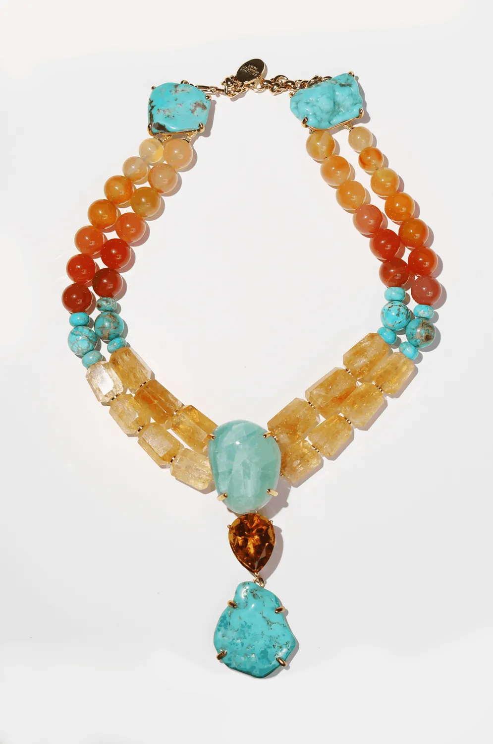 Philippe Ferrandis pièce unique collier turquoise Arizona