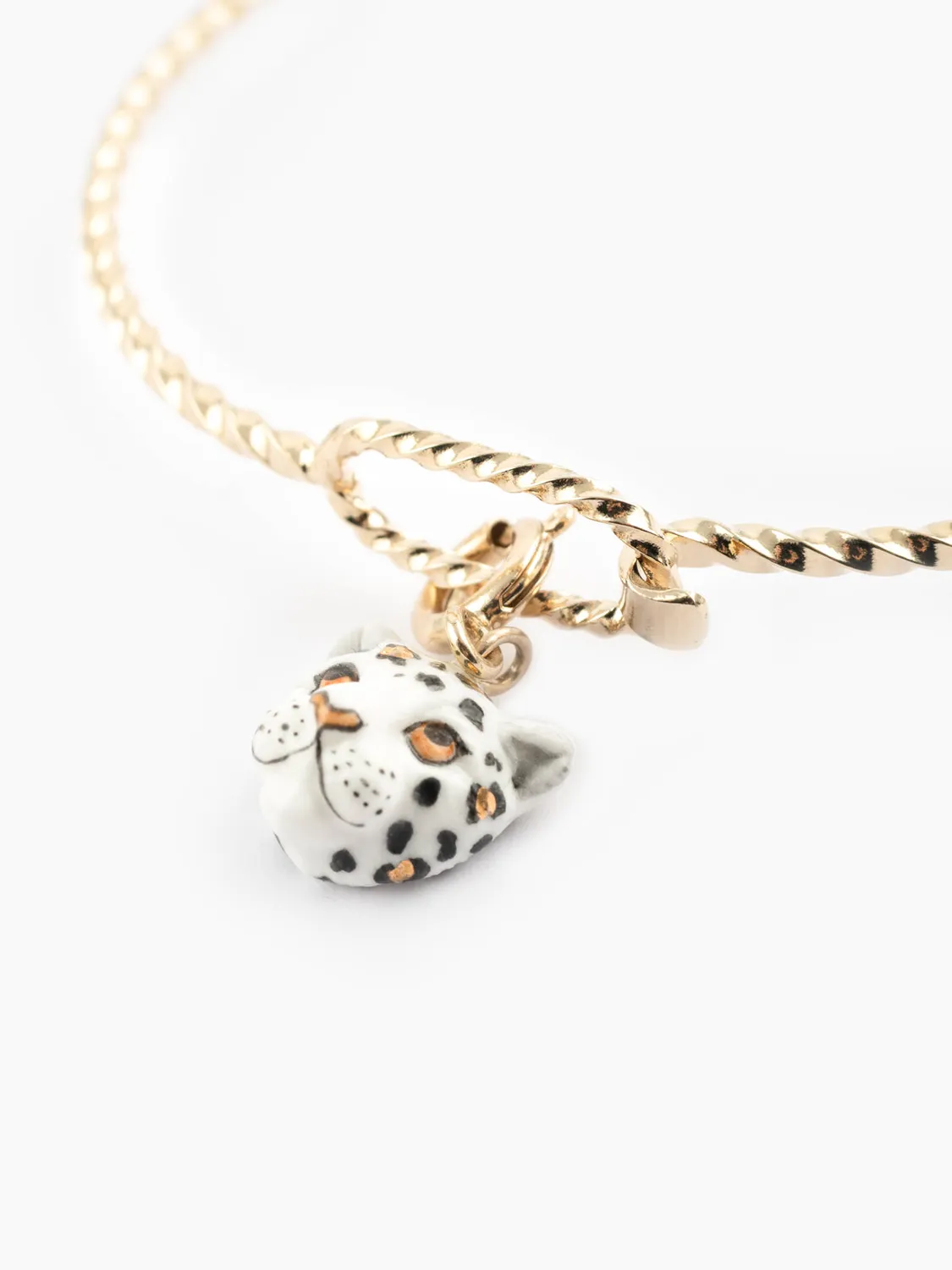 Nach Bijoux Jonc torsadé Mix and Match laiton doré