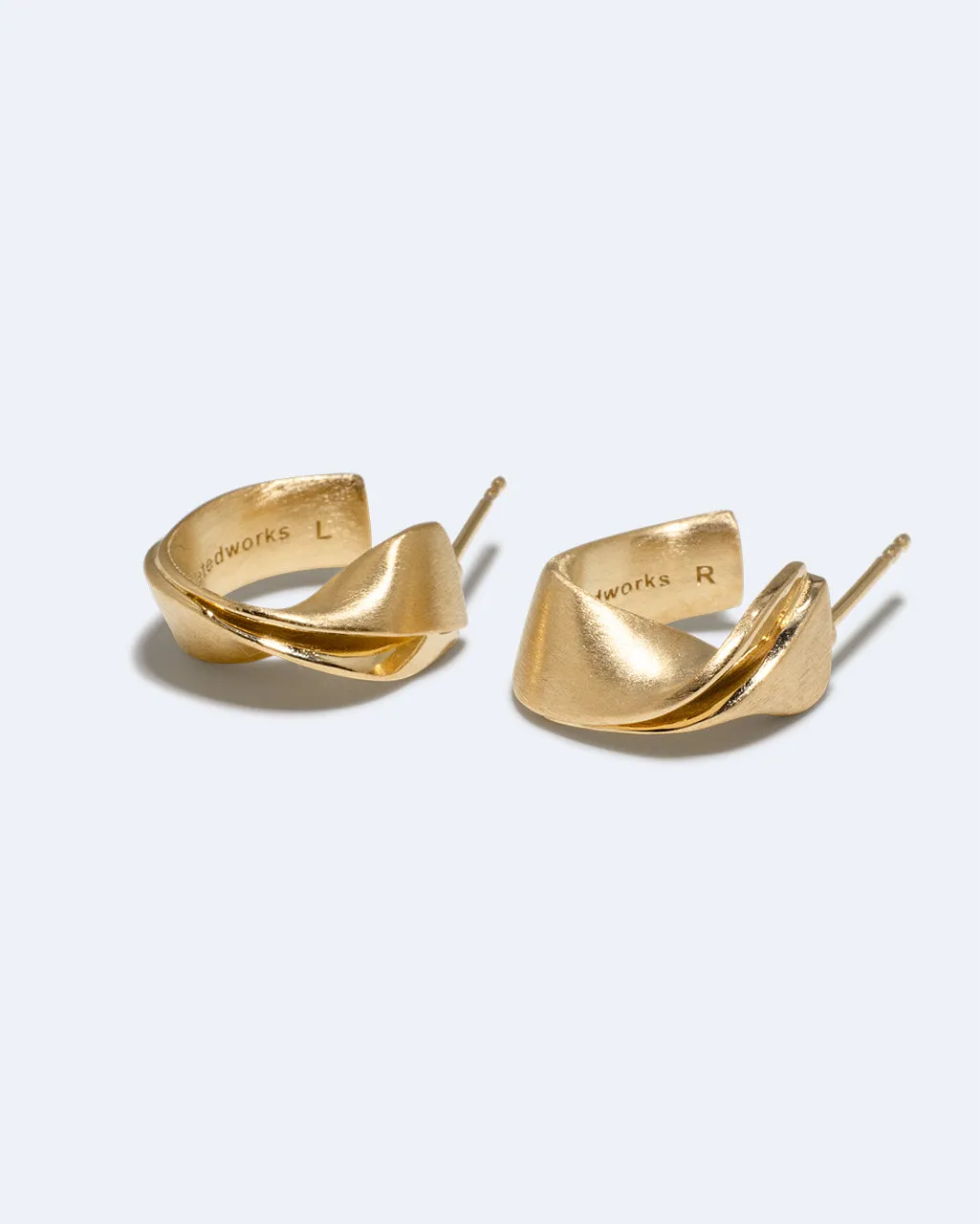 Completedworks Plume boucles vermeil or jaune