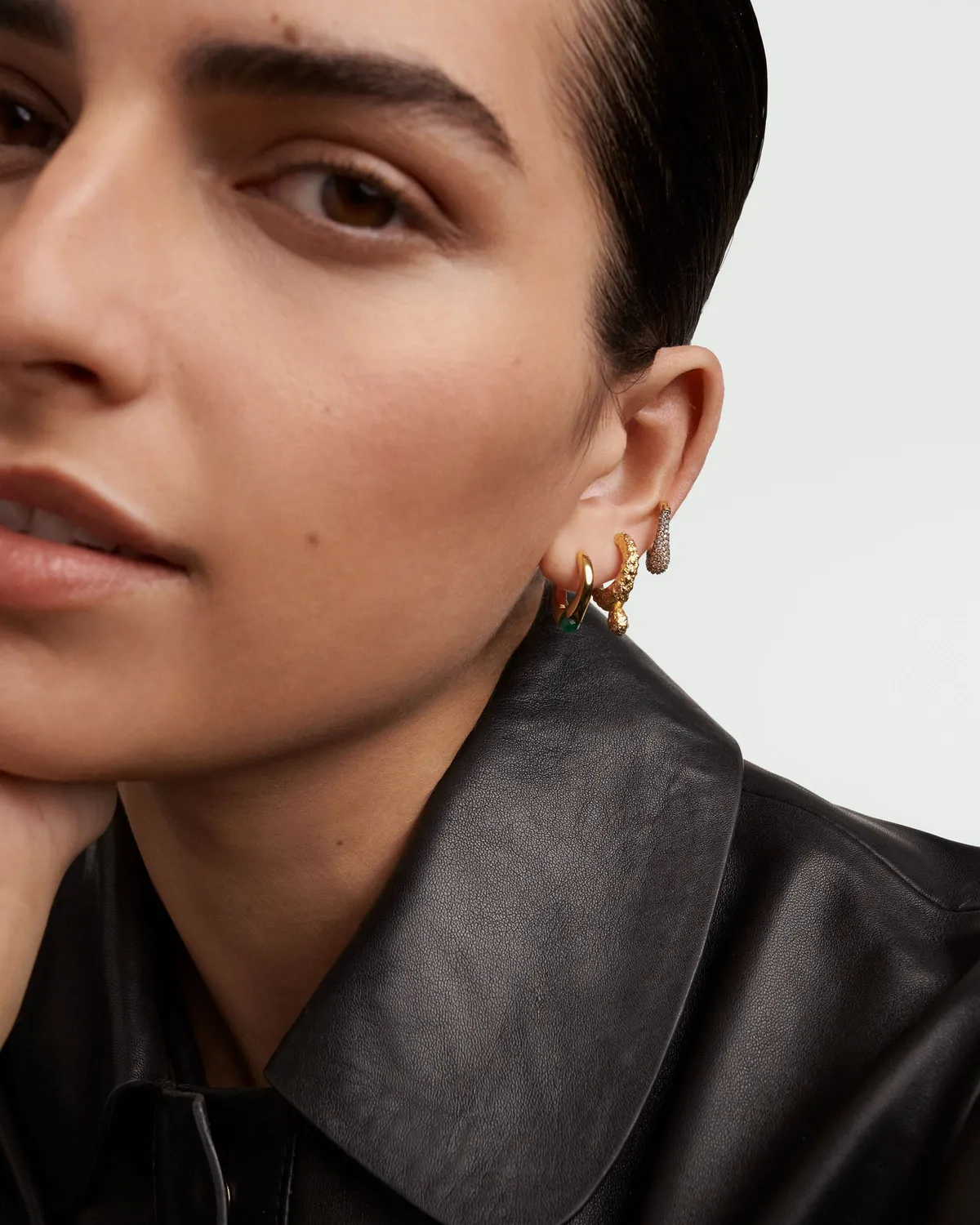PDPAOLA Duna Pavé créole unitaire zircones 10 mm
