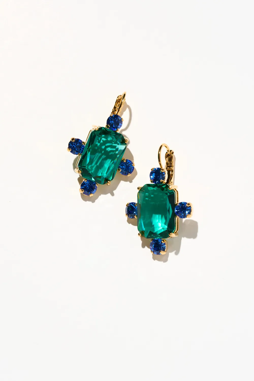 Philippe Ferrandis Castiglione dormeuses bleues 3,5 cm