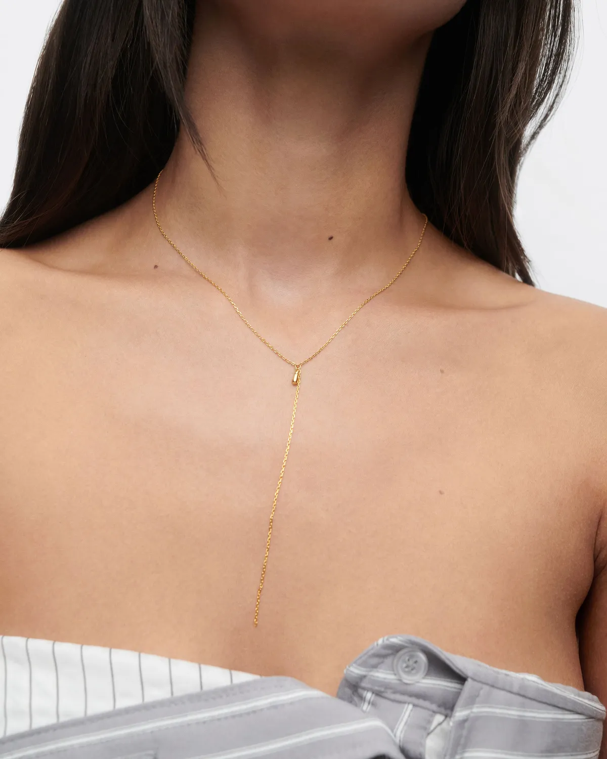 PDPAOLA Tessa collier pendentif 40 cm