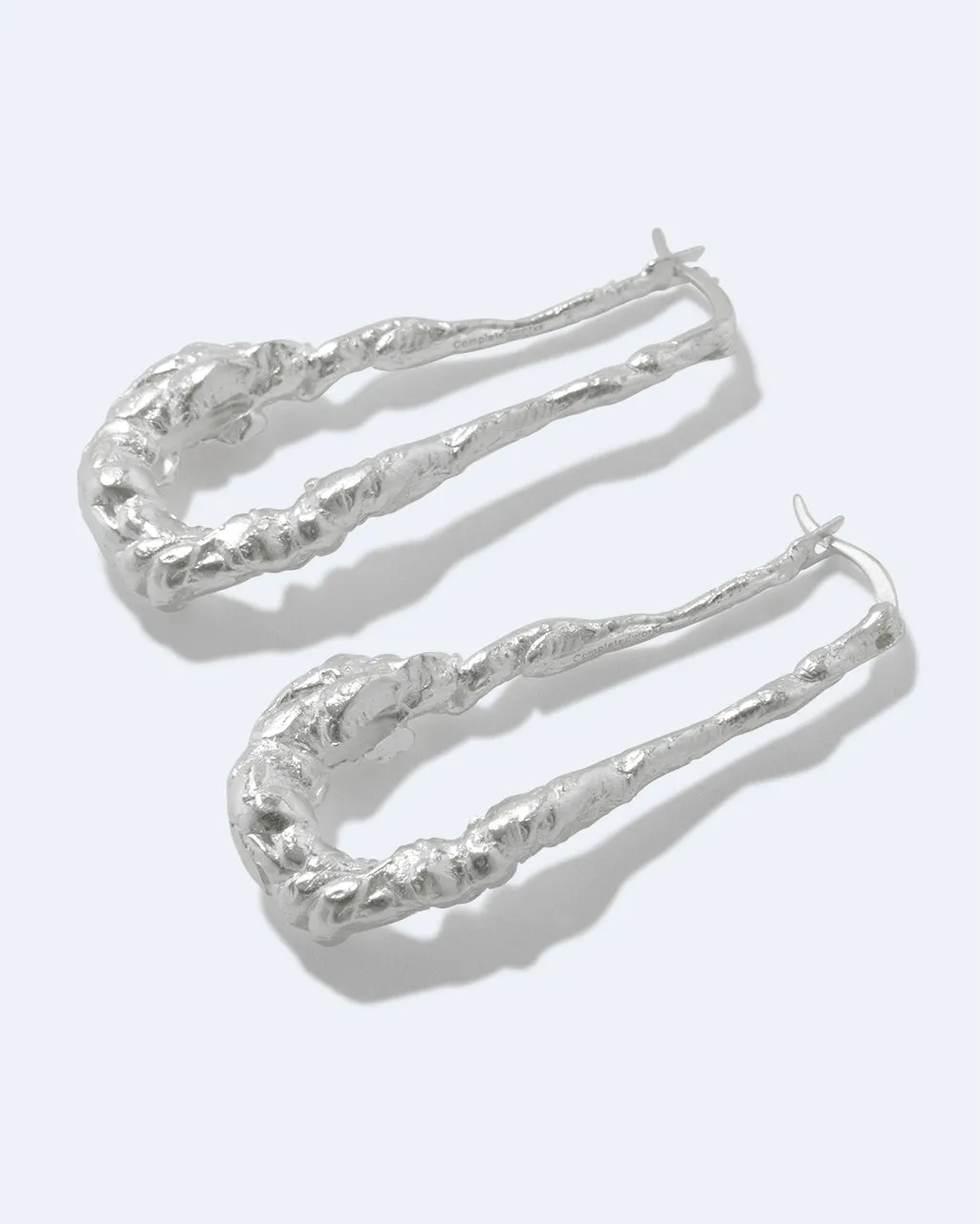 Completedworks Dripstone boucles oreilles argent mi-longues