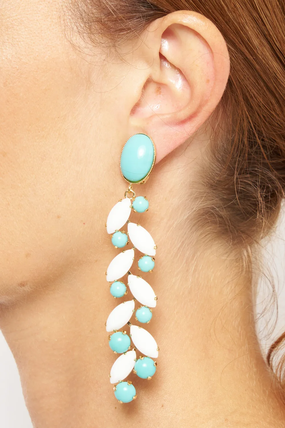 Philippe Ferrandis Croisette boucles clips longues