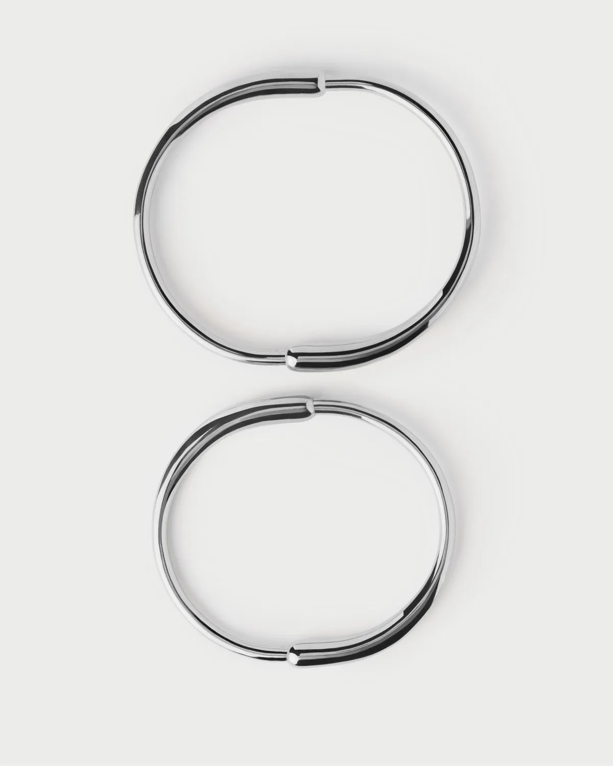 PDPAOLA Loop jonc argent taille S 17,22 g