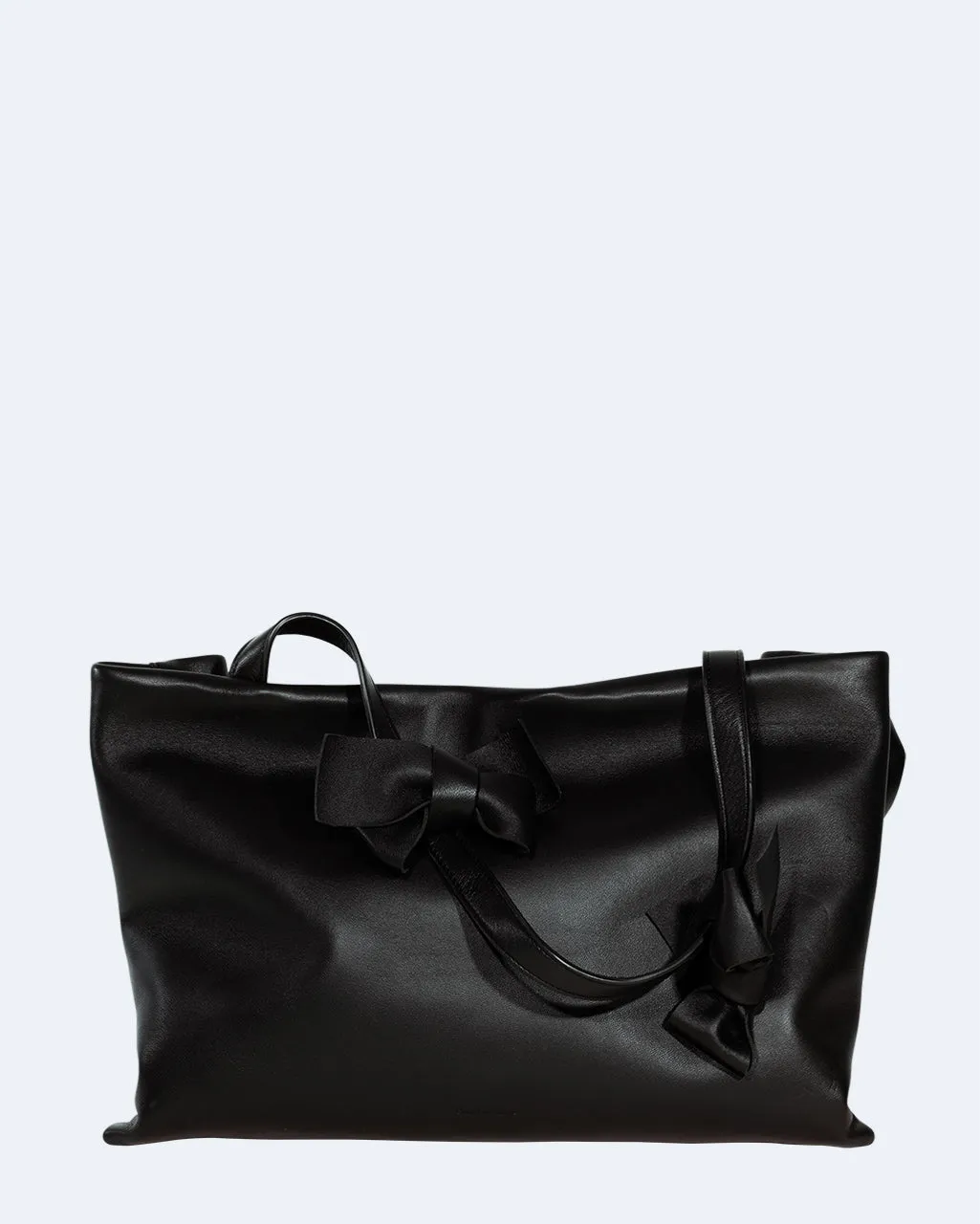 Completedworks Bows grand tote bag cuir noir nœuds