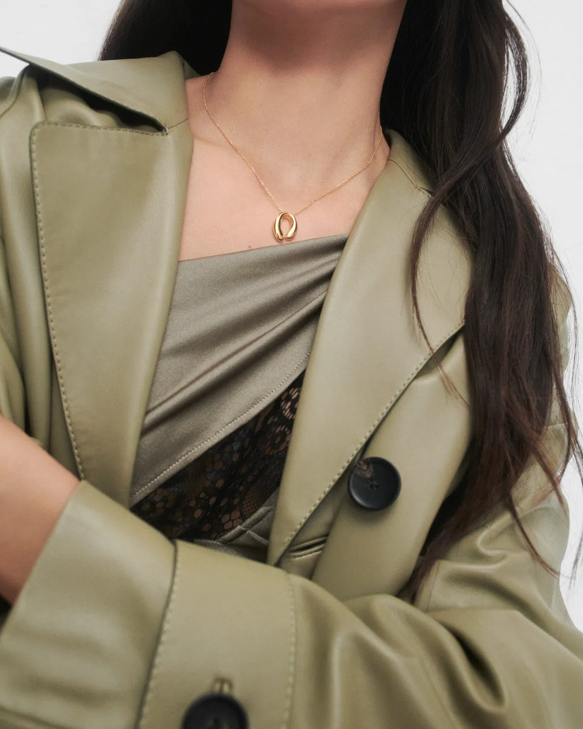 PDPAOLA Helix collier motif doré 40-50 cm