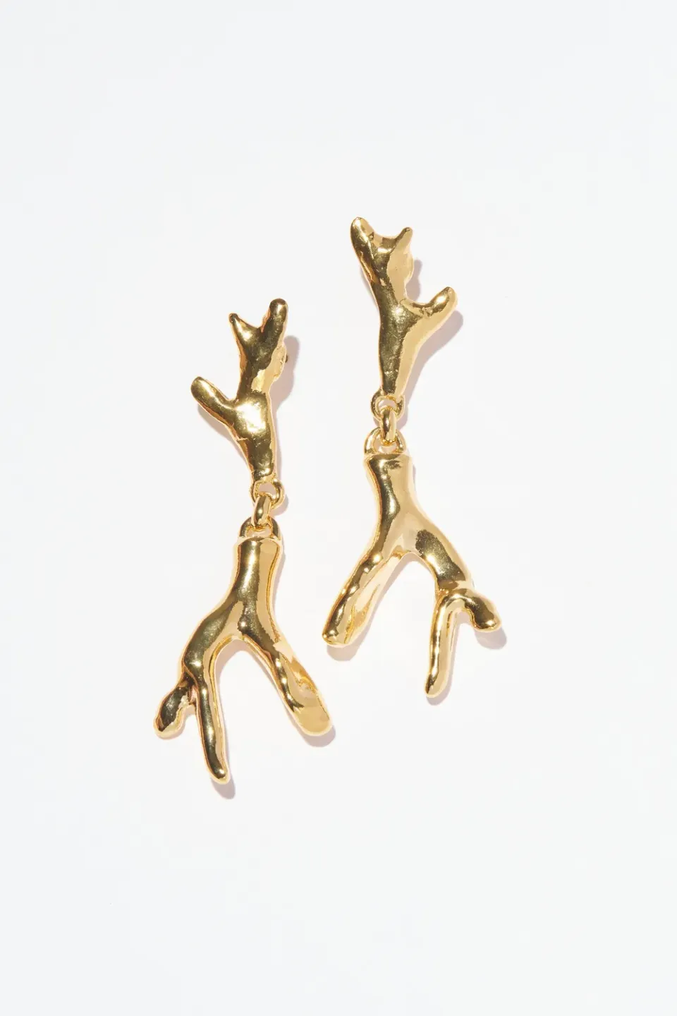 Philippe Ferrandis Minorca boucles clous oreilles dorées