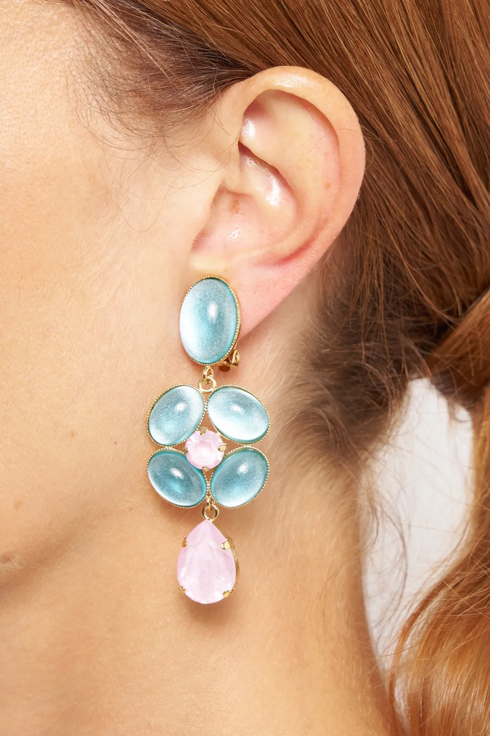 Philippe Ferrandis Sorbet clips boucles pastels