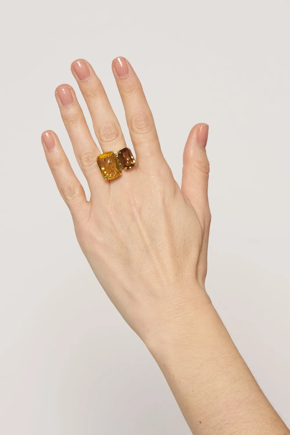 Philippe Ferrandis Baléares bague ajustable 2-tons petite